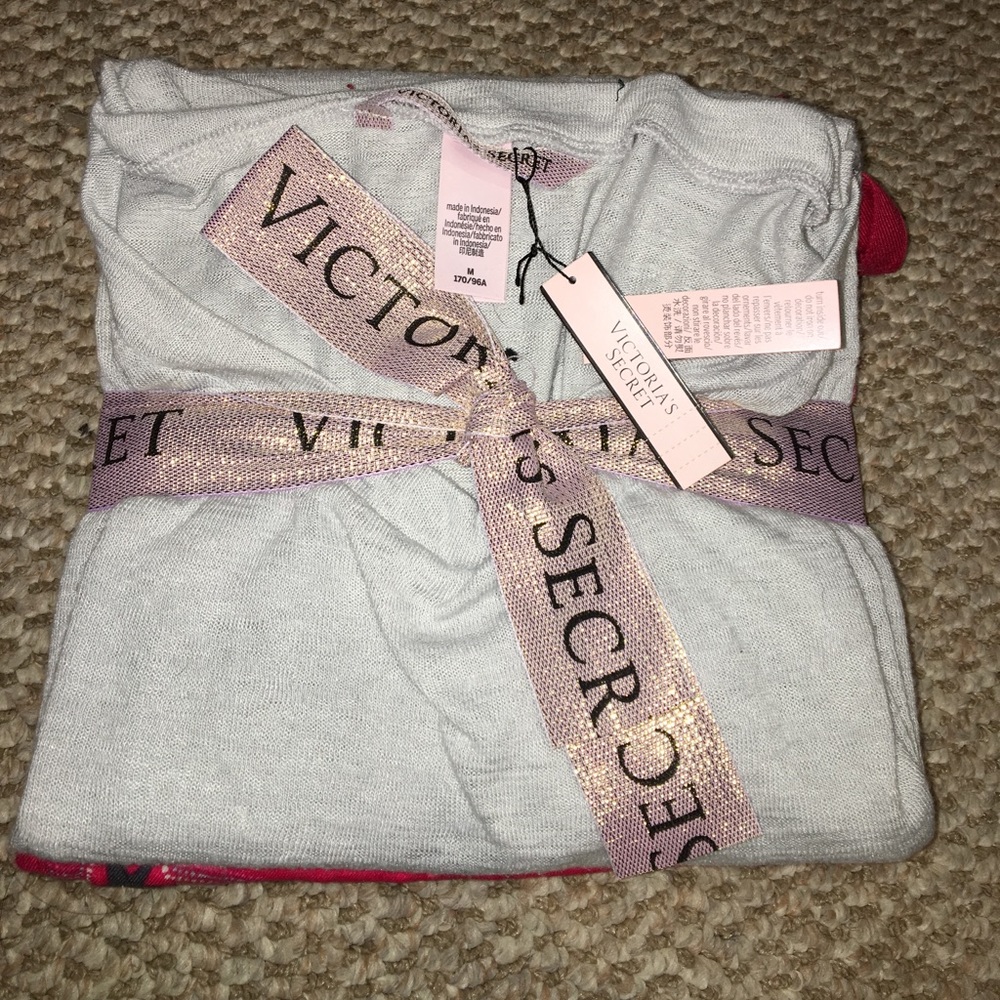 victoria’s secret lounger pj set long sleeve